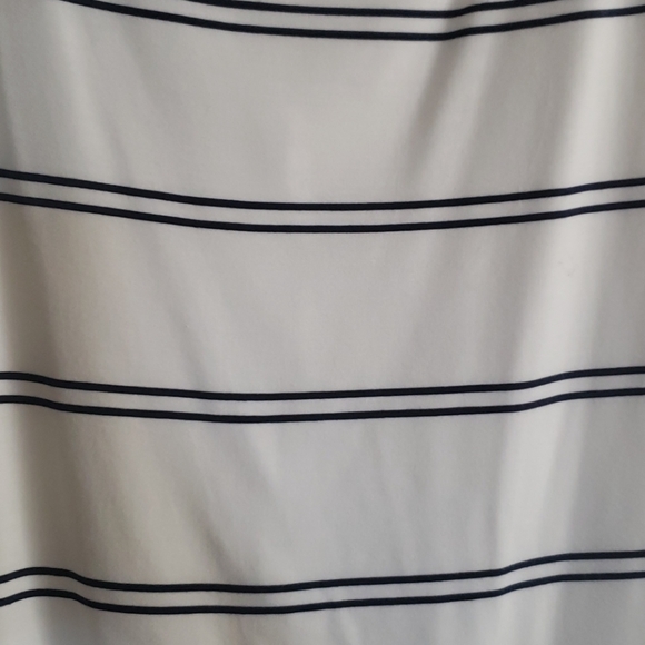 Striped Off the Shoulder Mini Dress - Picture 3 of 4